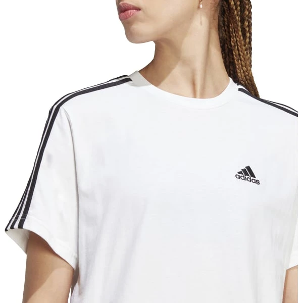 ADIDAS Women's Essentials Single Jersey Short-Sleeve Crop 5 ADIDAS Women's Essentials Single Jersey Short-Sleeve Crop - Image 5
