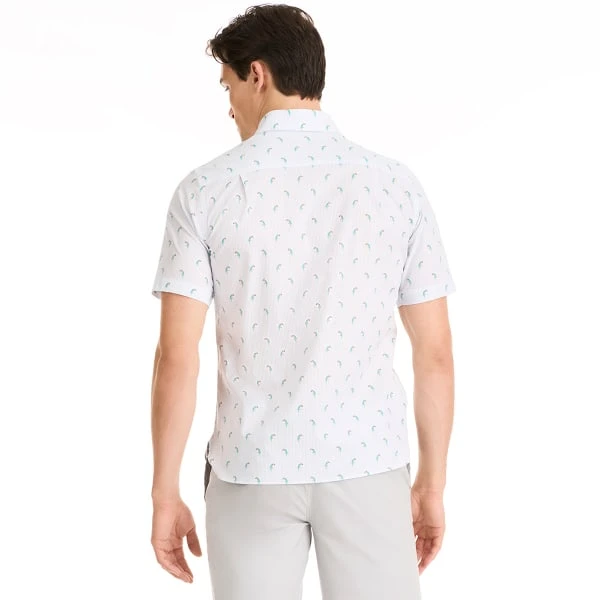 VAN HEUSEN Men's Parrot Essential Stain Shield Short-Sleeve Shirt 2 VAN HEUSEN Men's Parrot Essential Stain Shield Short-Sleeve Shirt - Image 2