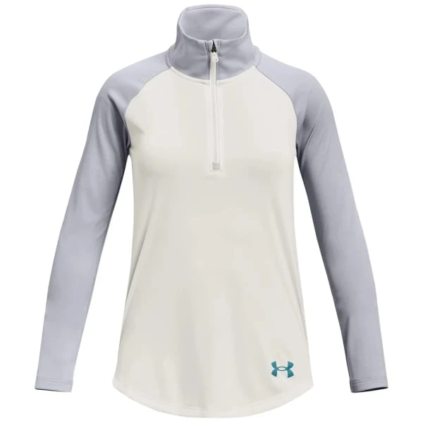 UNDER ARMOUR Girls' UA Tech Graphic 1/2-Zip 1 UNDER ARMOUR Girls' UA Tech Graphic 1/2-Zip