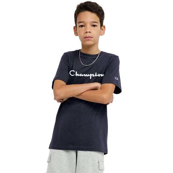 CHAMPION Boys' Short-Sleeve Tee 1 CHAMPION Boys' Short-Sleeve Tee
