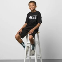 VANS Boys' Classic Short-Sleeve Tee -Chic Clothing Store 2085277 001 alt2