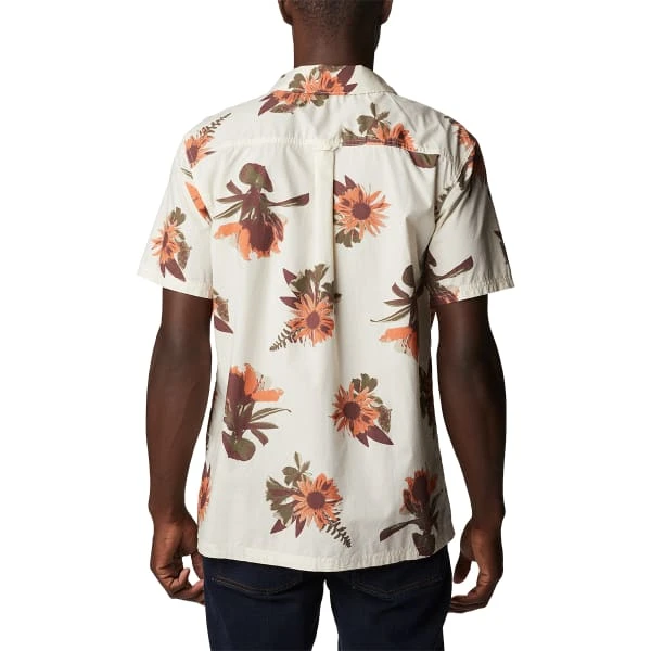 COLUMBIA Men's Pine Canyon Short Sleeve Shirt 2 COLUMBIA Men's Pine Canyon Short Sleeve Shirt - Image 2