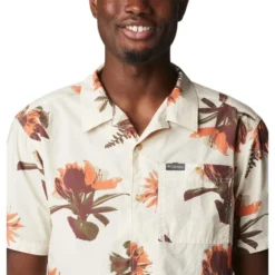 COLUMBIA Men's Pine Canyon Short Sleeve Shirt 8 COLUMBIA Men's Pine Canyon Short Sleeve Shirt -Chic Clothing Store 2085687 102 alt3