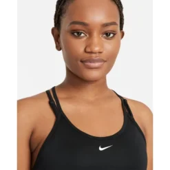 NIKE Women's Dri-FIT One Elastika Standard Fit Tank -Chic Clothing Store 2086304 001 alt2