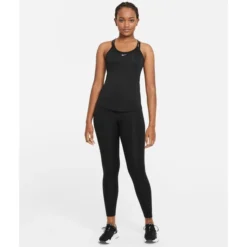 NIKE Women's Dri-FIT One Elastika Standard Fit Tank -Chic Clothing Store 2086304 001 alt5