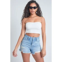 YMI Juniors' High Rise 3" Festival Shorts 8 YMI Juniors' High Rise 3" Festival Shorts -Chic Clothing Store 2088546 406 alt3