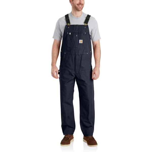 CARHARTT Men's 102776 Relaxed Fit Duck Bib Overalls, Extended Sizes 3 CARHARTT Men's 102776 Relaxed Fit Duck Bib Overalls, Extended Sizes - Image 3