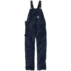 CARHARTT Men's 102776 Relaxed Fit Duck Bib Overalls, Extended Sizes