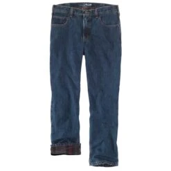 Chic Clothing Store 29 CARHARTT Men's 104942 Relaxed Fit Flannel-Lined 5-Pocket Jeans