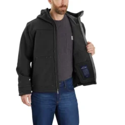 CARHARTT Men's 105001 Super Dux Relaxed Fit Sherpa-Lined Active Jacket -Chic Clothing Store 2089908 049 alt3