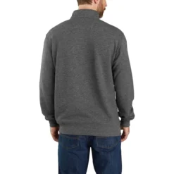 CARHARTT Men's 105028 Flame Resistant Force Loose Fit Midweight Quarter-Zip Sweatshirt, Extended Sizes 5 CARHARTT Men's 105028 Flame Resistant Force Loose Fit Midweight Quarter-Zip Sweatshirt, Extended Sizes -Chic Clothing Store 2089913 001 alt2