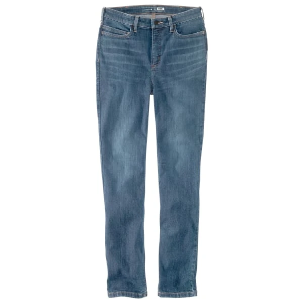 CARHARTT Women's 105105 Rugged Flex Slim Fit Tapered High Rise Jean 1 CARHARTT Women's 105105 Rugged Flex Slim Fit Tapered High Rise Jean