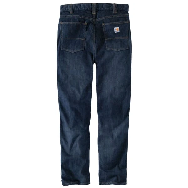 CARHARTT Men's 105172 Flame Resistant Rugged Flex Relaxed Fit 5-Pocket Tapered Jeans 2 CARHARTT Men's 105172 Flame Resistant Rugged Flex Relaxed Fit 5-Pocket Tapered Jeans - Image 2