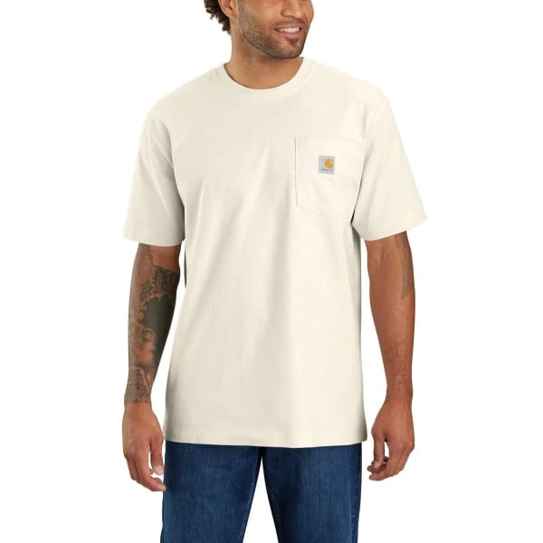 CARHARTT Men's 105716 Loose Fit Heavyweight Short-Sleeve Pocket Dog Graphic Tee, Extended Sizes 3 CARHARTT Men's 105716 Loose Fit Heavyweight Short-Sleeve Pocket Dog Graphic Tee, Extended Sizes - Image 3